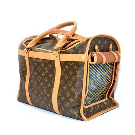 louis vuitton dog carrier 40 replica|faux louis vuitton dog carriers.